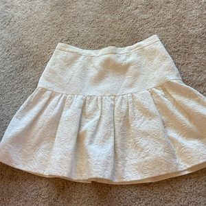 J crew off white skirt excellent condition